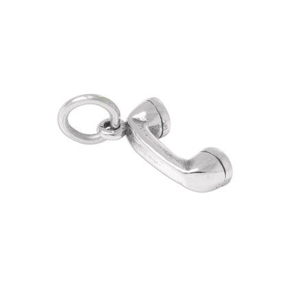 Sterling Silver Vintage Telephone Charm