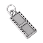 Sterling Silver Film Cell Charm