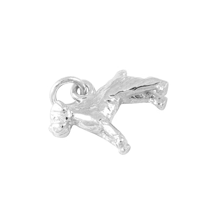 Sterling Silver Boxer Charm