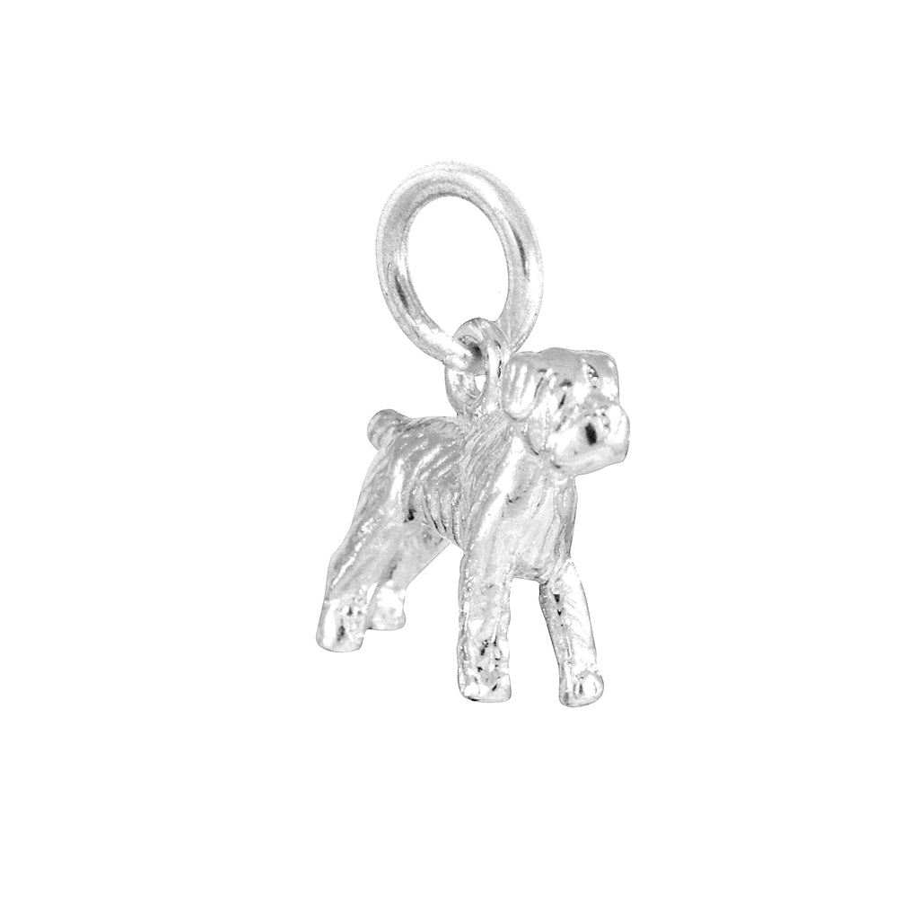 Sterling Silver Boxer Charm