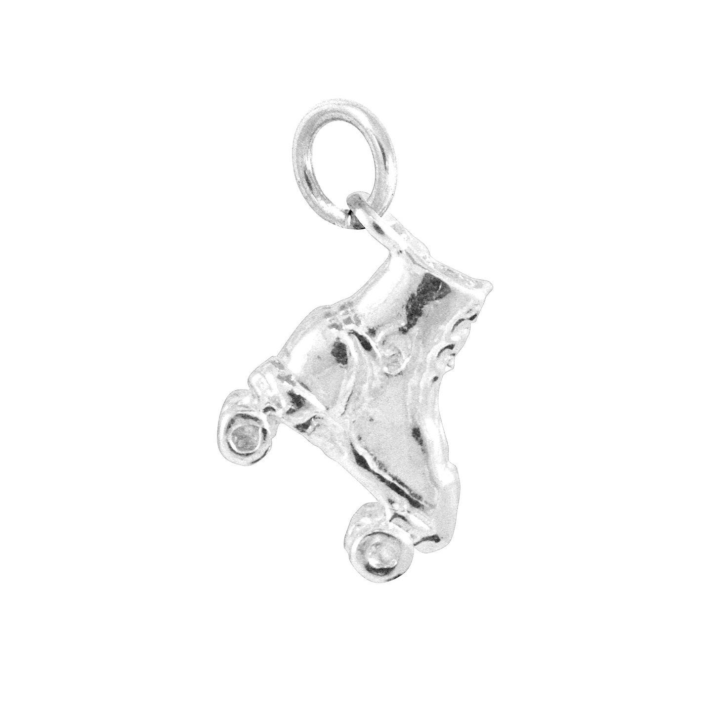 Sterling Silver Small Roller Skate Charm