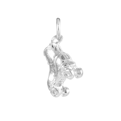 Sterling Silver Small Roller Skate Charm