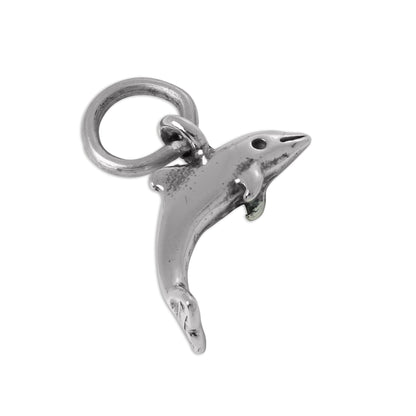 Sterling Silver Small Dolphin Charm