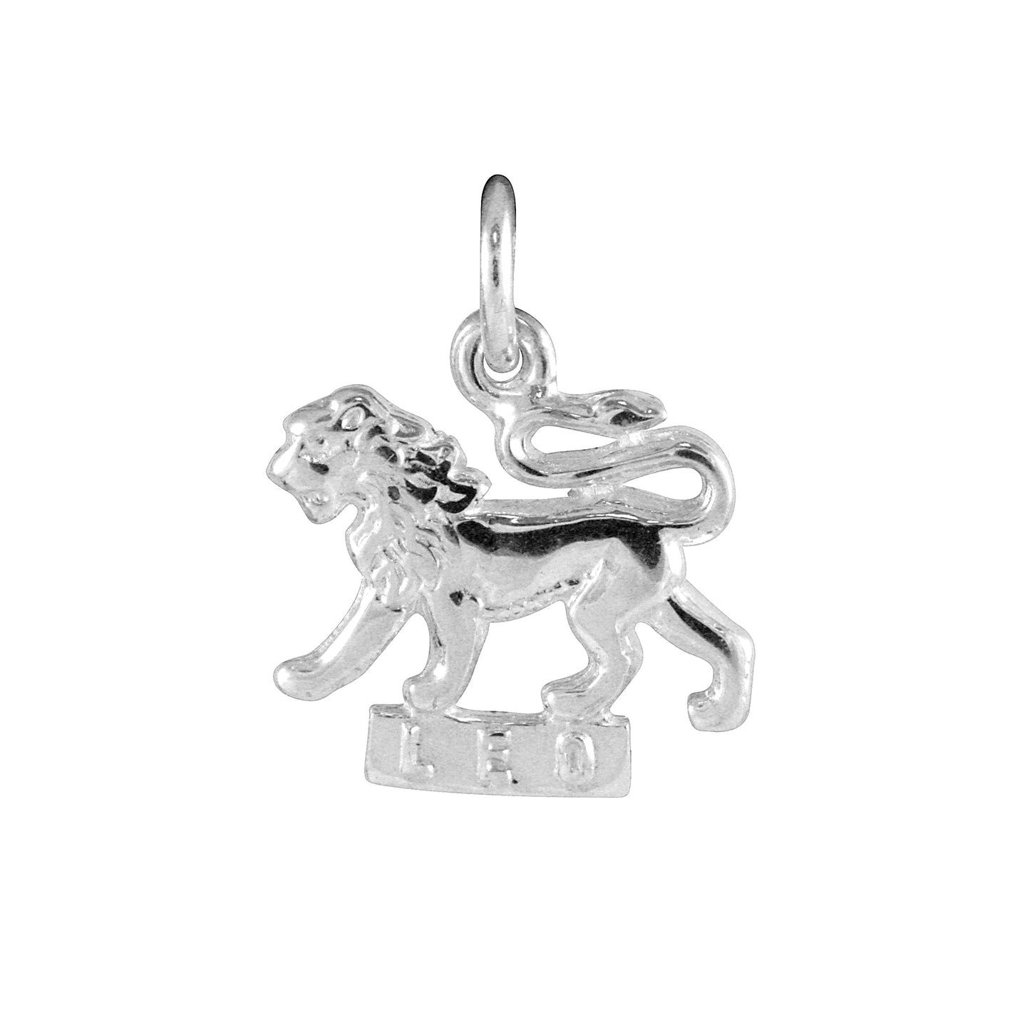 Sterling Silver Leo Lion Charm