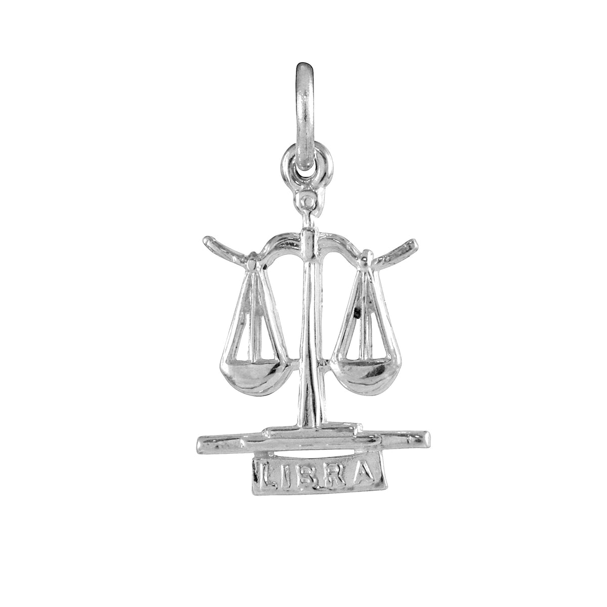 Sterling Silver Libra Scales Charm