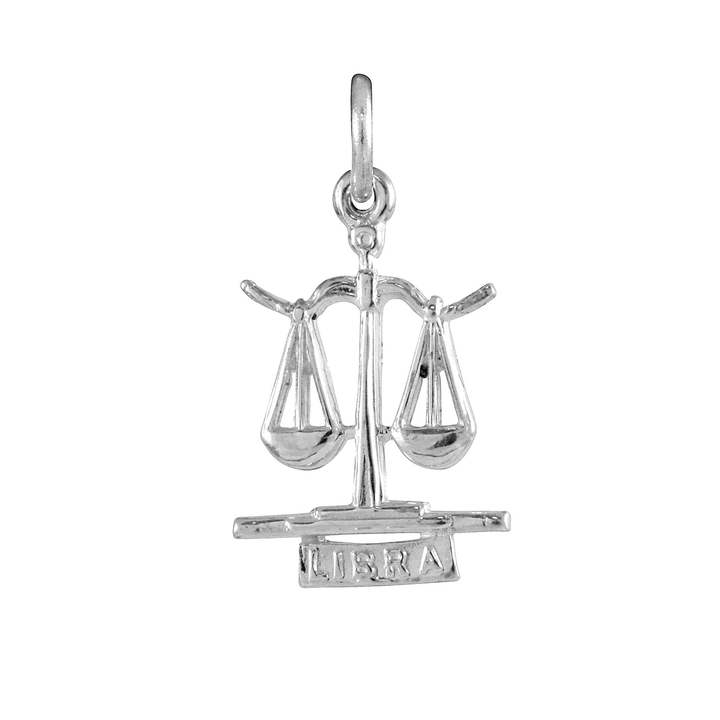 Sterling Silver Libra Scales Charm