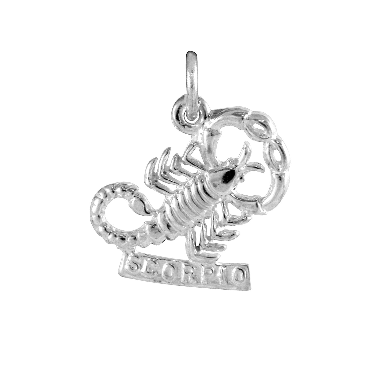 Sterling Silver Scorpio Scorpion Charm