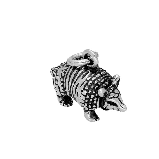 Sterling Silver Armadillo Charm