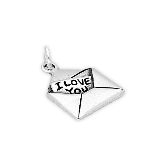 Sterling Silver Love Letter Charm