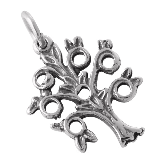 Sterling Silver Family Tree Charm