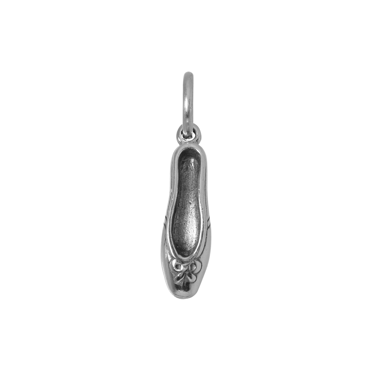 Sterling Silver Ballet Slipper Charm