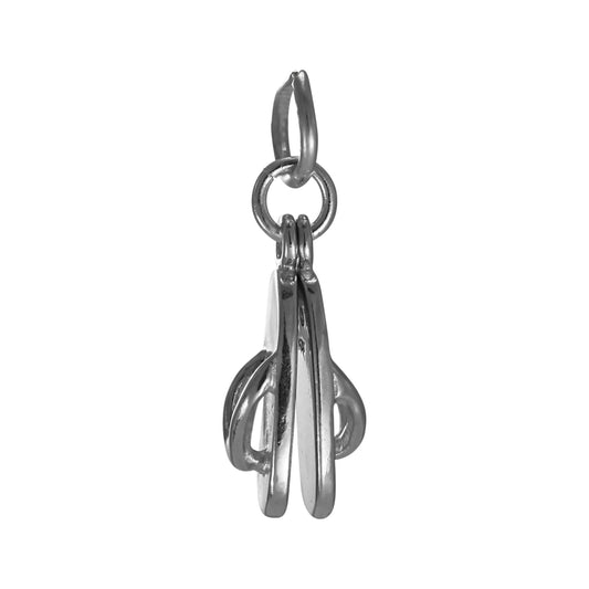 Sterling Silver Flip Flops Charm