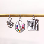 Small Sterling Silver Comedy & Tragedy Mask Theatre Charm