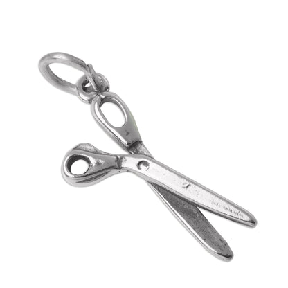 Sterling Silver Scissors Charm