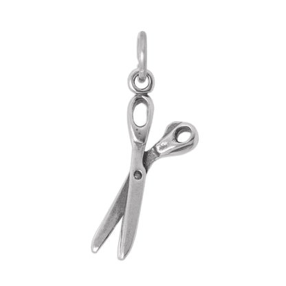 Sterling Silver Scissors Charm