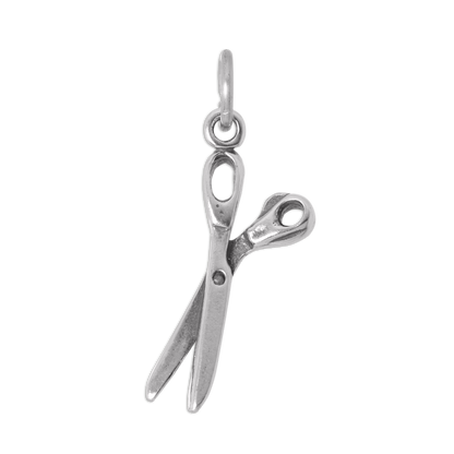 Sterling Silver Scissors Charm