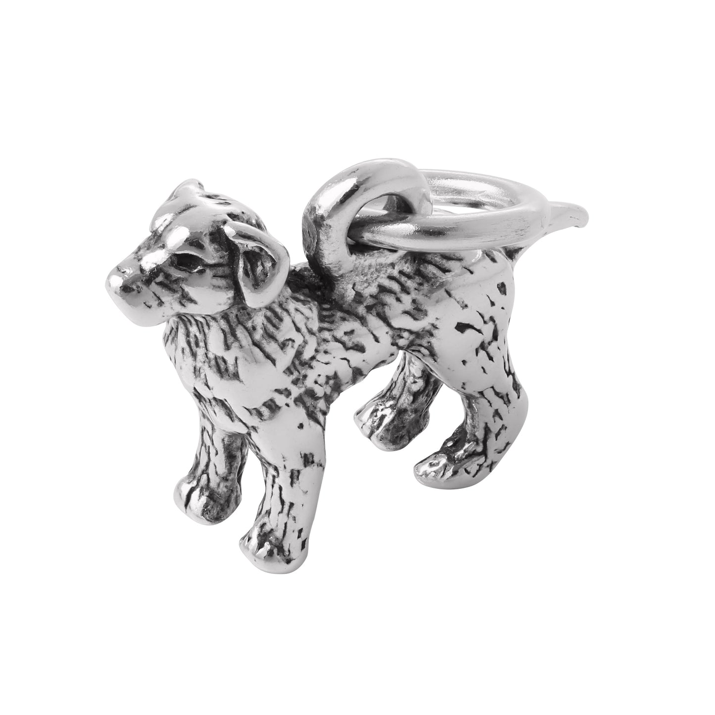 Sterling Silver Labrador Charm