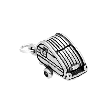 Sterling Silver Caravan Trailer Charm
