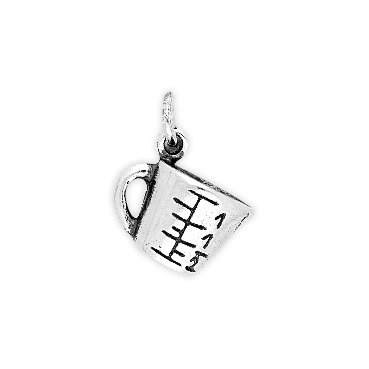 Sterling Silver Measuring Jug Charm