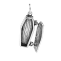 Sterling Silver Opening Coffin Charm