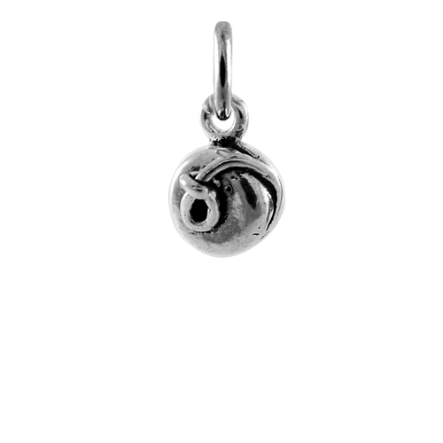 Sterling Silver 3D Yo-Yo Charm