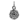 Sterling Silver Tudor Rose Charm