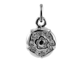 Sterling Silver Tudor Rose Charm