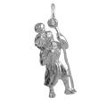 Sterling Silver St Christopher Charm