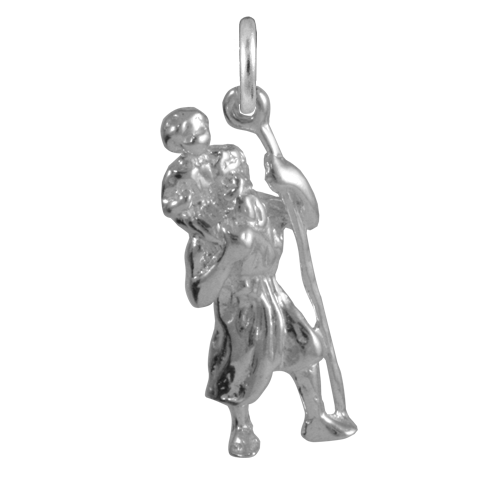 Sterling Silver St Christopher Charm