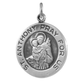 Sterling Silver St Anthony Charm