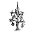 Sterling Silver Money Tree Charm
