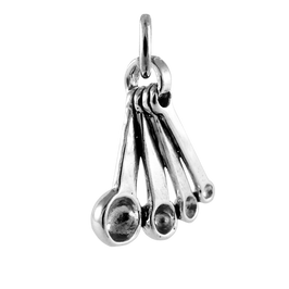 Sterling Silver Measuring Spoons Charm