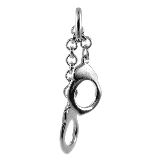 Sterling Silver Handcuffs Charms