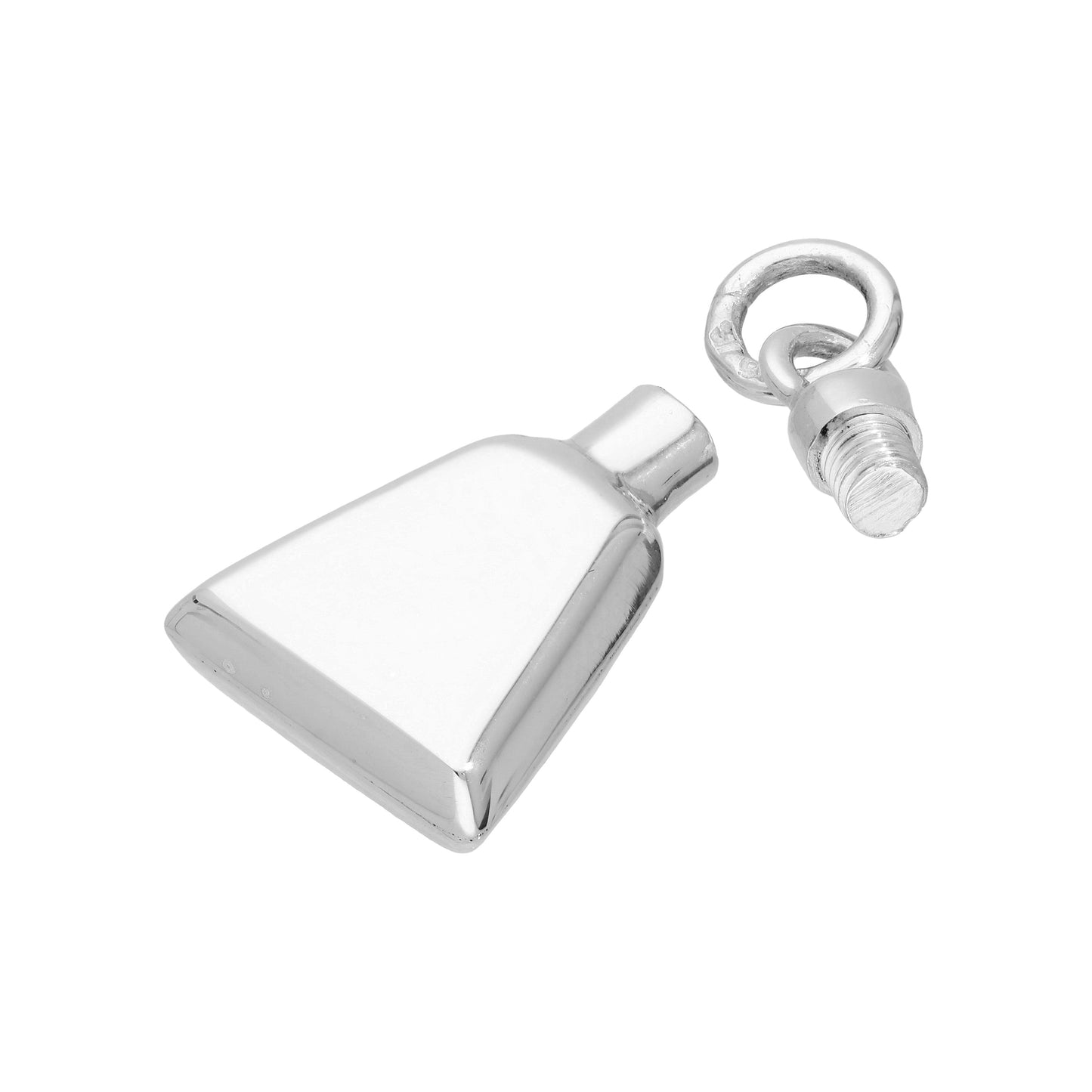Sterling Silver Opening Perfume Bottle Charm