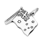 Sterling Silver Australian Flag Charm