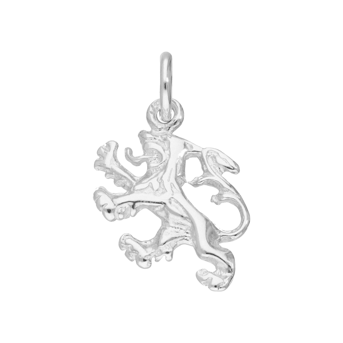 Sterling Silver English Rampant Lion Charm