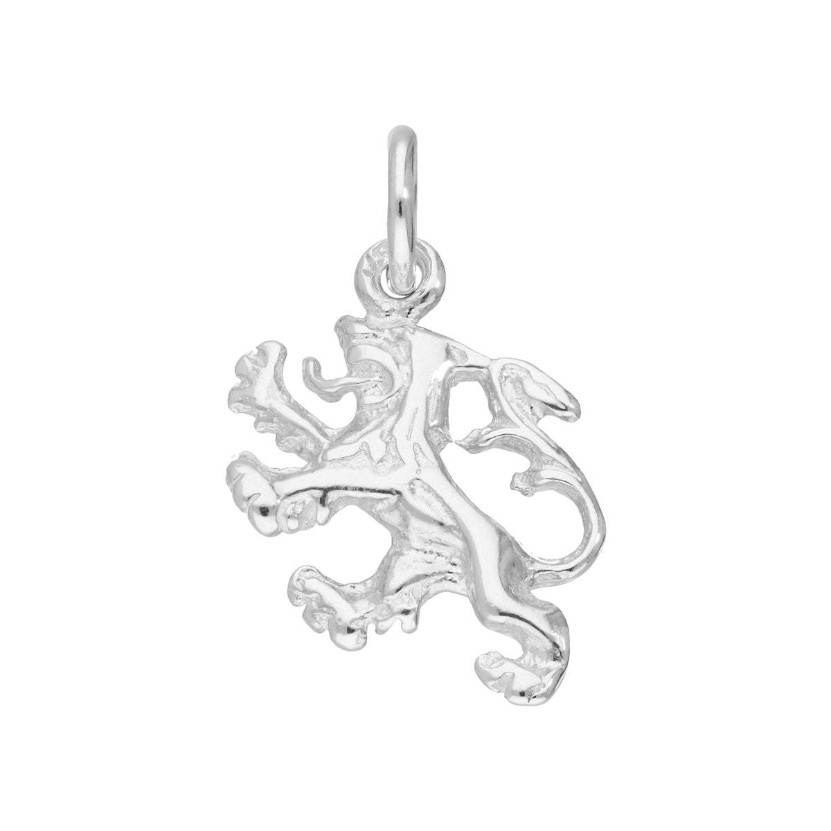 Sterling Silver English Rampant Lion Charm