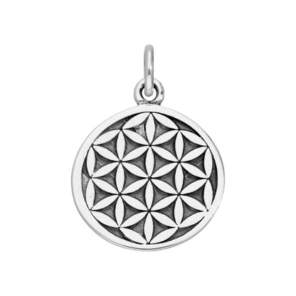 Sterling Silver Flower of Life Charm