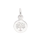Tiny Sterling Silver Tree of Life Charm