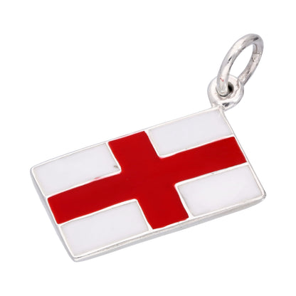 Sterling Silver English Flag Charm