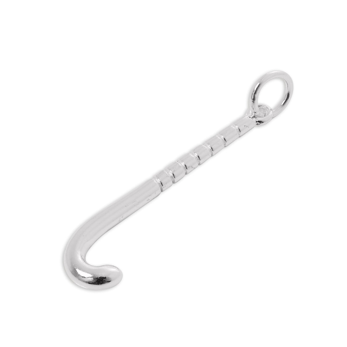 Sterling Silver Hockey Stick Charm