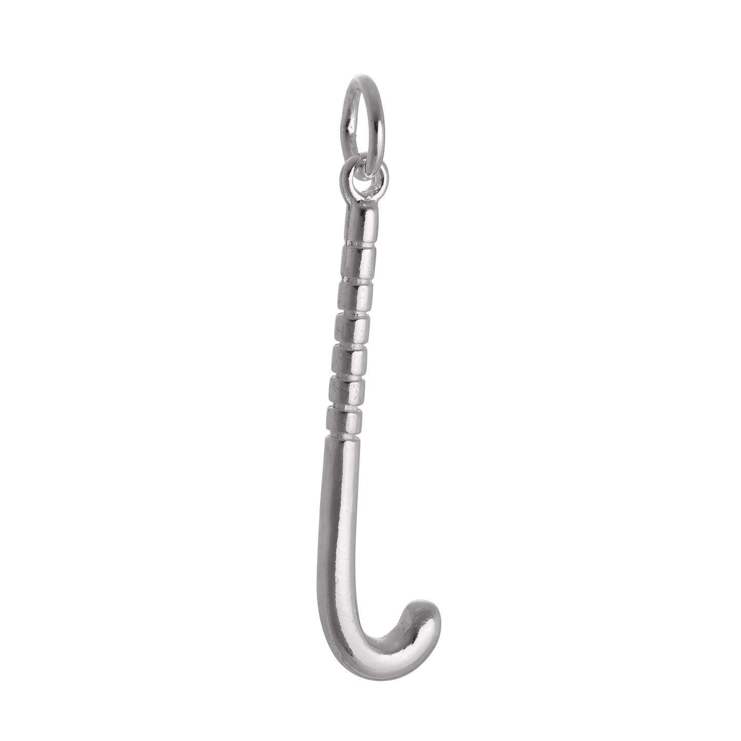 Sterling Silver Hockey Stick Charm