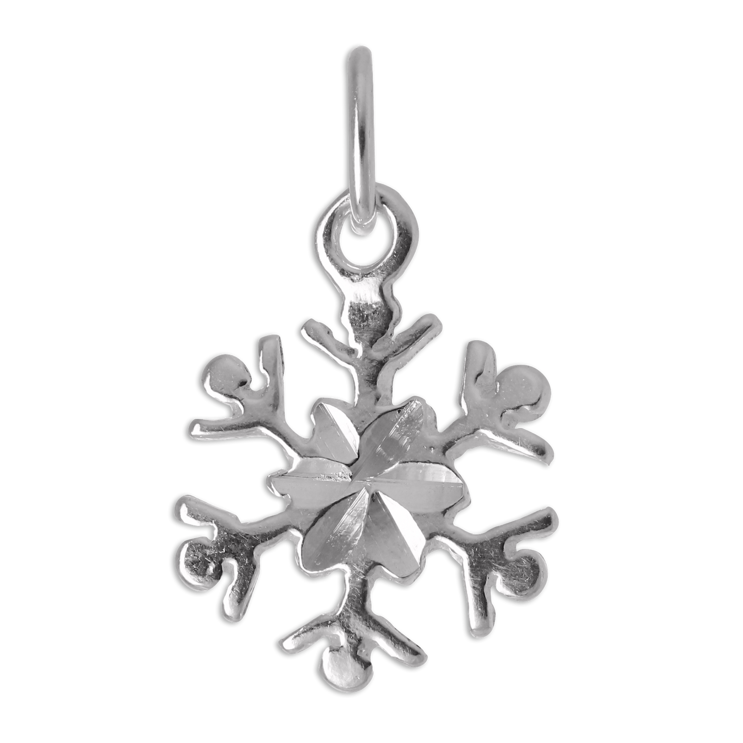 Sterling Silver Snowflake Charm