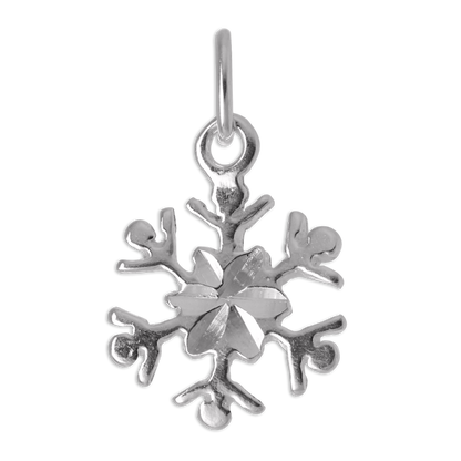 Sterling Silver Snowflake Charm