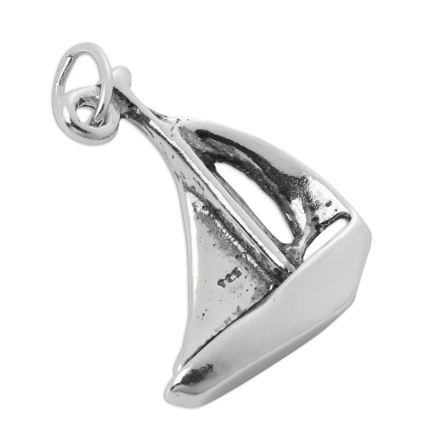 Sterling Silver Sailing Boat Charm