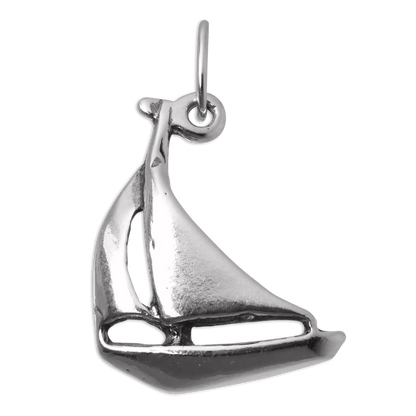 Sterling Silver Sailing Boat Charm
