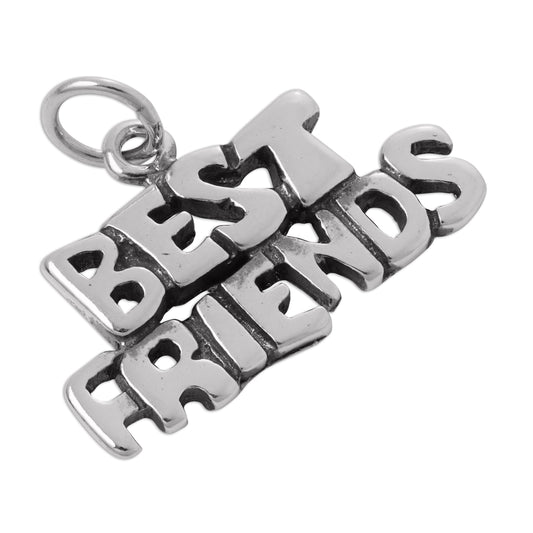 Sterling Silver Best Friends Charm