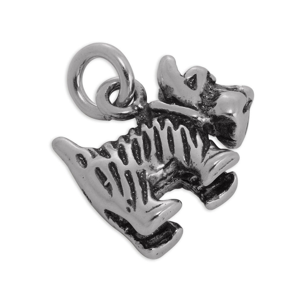 Sterling Silver Scottie Dog Charm