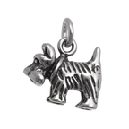 Sterling Silver Scottie Dog Charm
