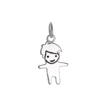 Sterling Silver Little Boy Charm